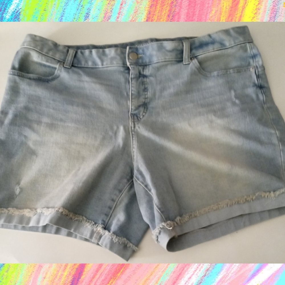 Terra and Sky Denim Shorts 🩳